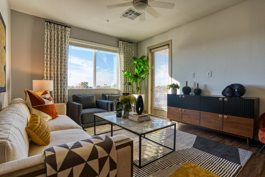 The Luxury of Space - luxury apartment living space interior design
